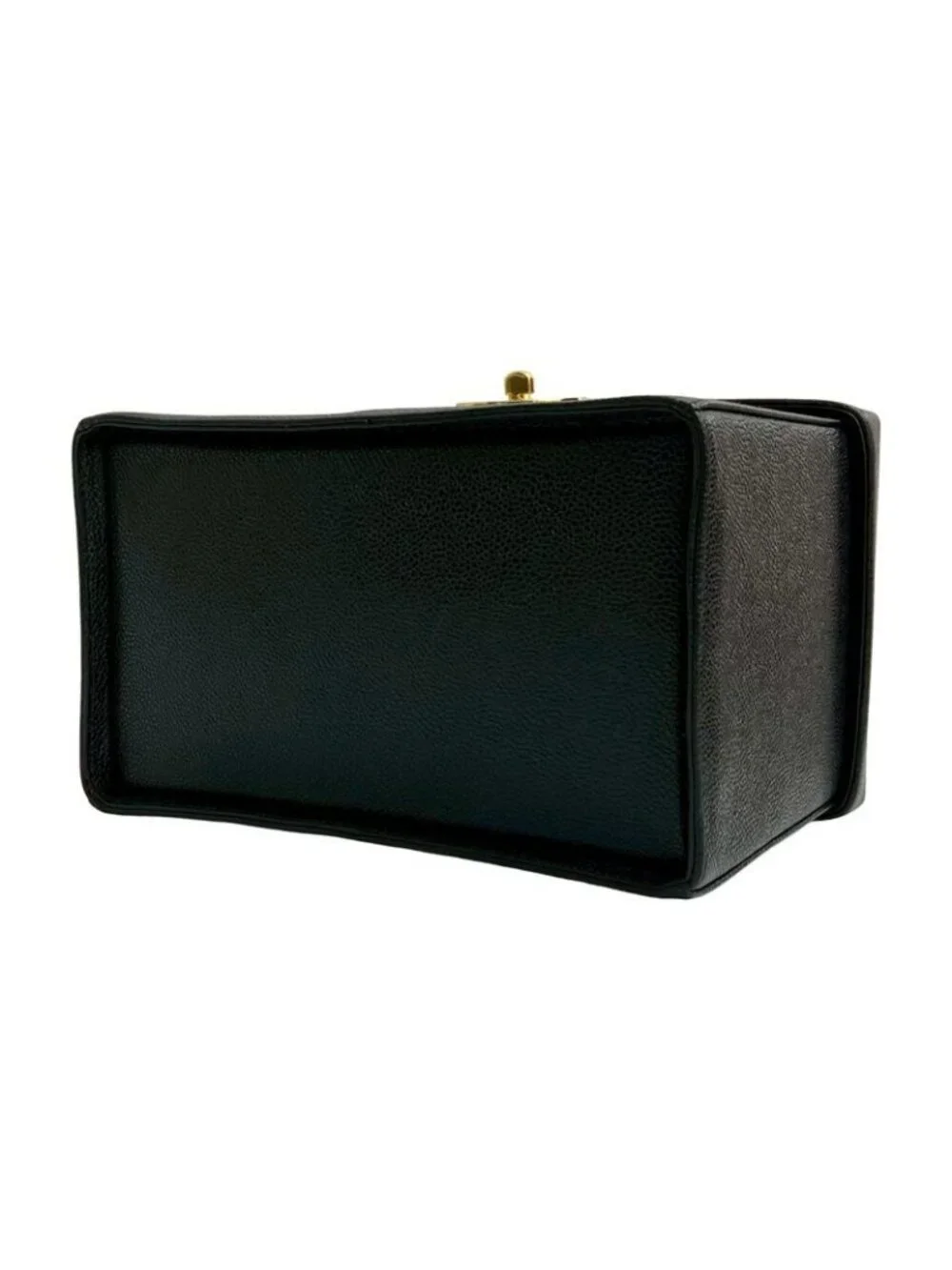 Chanel CC Logo Matte Caviar Leather 2-Way Shoulder Bag - Picture 7 of 9